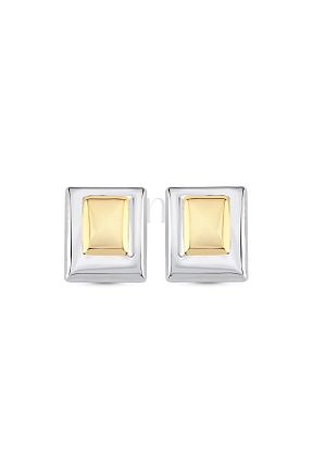 گوشواره استیل (فولاد) طلائی زنانه استیل (فولاد) VenüsDesign - کد 859824866