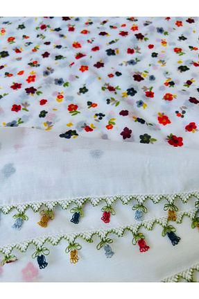 روسری رنگی پنبه ای REYYAN - کد 932050892
