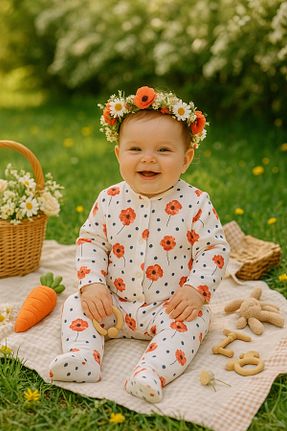 سرهمی قرمز بچه گانه رگولار cimcim baby - کد 891322426