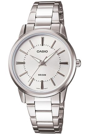 ساعت مچی سفید زنانه 41-45 میلی متر Casio - کد 1059332