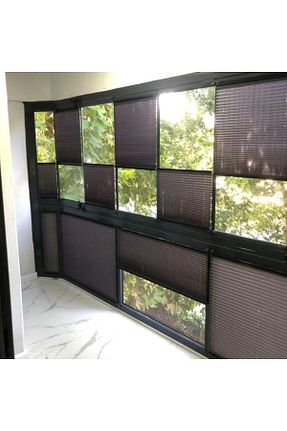 پرده کشوئی رنگی Zebra Sezerler Perde - کد 932090908