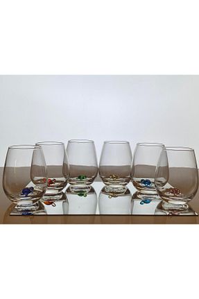 لیوان رنگی شیشه Handmade - کد 932108724