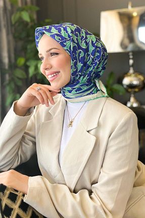 روسری رنگی پلی استر Sultan Eşarp - کد 850989753