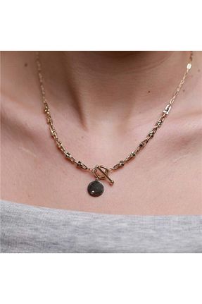 گردنبند طلا طلائی زنانه 14 عیار Siena - کد 932154539
