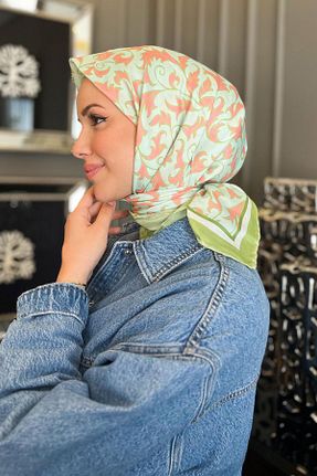 روسری رنگی پلی استر Sultan Eşarp - کد 850992939