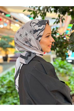 روسری رنگی پلی استر Sultan Eşarp - کد 753314582