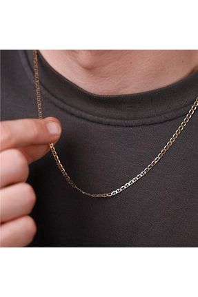 گردنبند طلا طلائی مردانه 14 عیار Siena - کد 932155996
