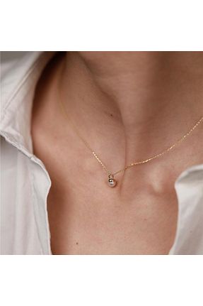 گردنبند طلا طلائی زنانه 14 عیار Siena - کد 932155151