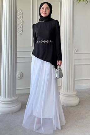 لباس حجاب مشکی زنانه رگولار InStyle - کد 932148673