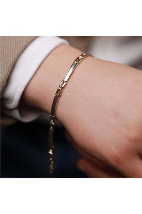 دستبند طلا طلائی زنانه 14 عیار Siena - کد 932155973
