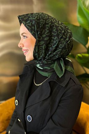 روسری رنگی پلی استر Sultan Eşarp - کد 932170800