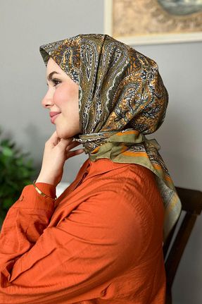 روسری رنگی پلی استر Sultan Eşarp - کد 932170978