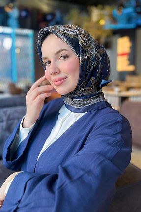 روسری رنگی پلی استر Sultan Eşarp - کد 932170816