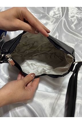 کیف دوشی مشکی زنانه چرم مصنوعی SADEVO SE - کد 932170173