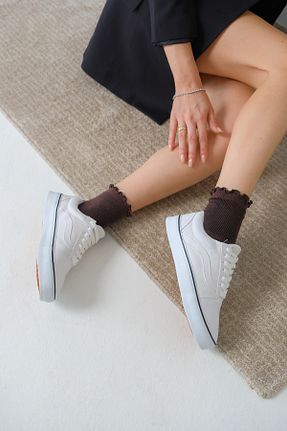 کفش اسنیکر رنگی زنانه بند دار Daxtors - کد 900381821