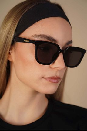 عینک آفتابی مشکی زنانه 60 Stil Noktası - کد 932171718