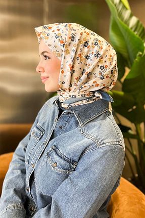 روسری رنگی پلی استر Sultan Eşarp - کد 932170971