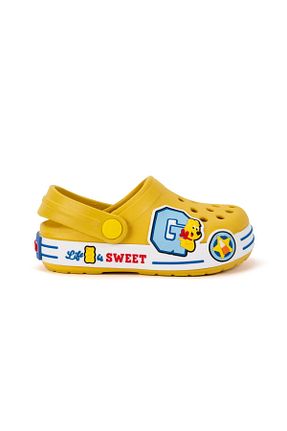 صندل زرد بچه گانه پاشنه تخت Haribo - کد 932193557