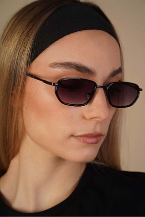 عینک آفتابی مشکی زنانه 55 Stil Noktası - کد 932186367