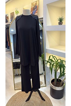 ست بالاتنه و پائین تنه حجاب رنگی 3/4 Boy Nuss - کد 932248963