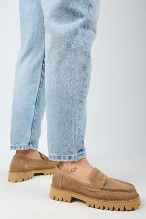 کفش کژوال بژ زنانه جیر Manijero - کد 806989198