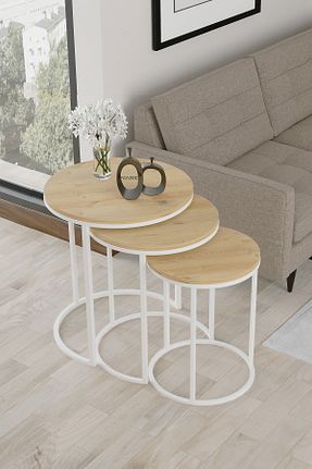 زیگون سفید فلزی ECOL DESİNGS - کد 359398956