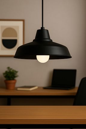 لوستر مشکی فلزی Lambadar - کد 32275205