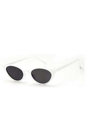 عینک آفتابی سفید زنانه UV400 Toz Vintage - کد 40664254