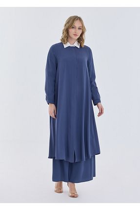 کلاه و ابایا سرمه ای زنانه پلی استر Armağan - کد 932267562