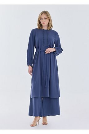 تونیک سرمه ای زنانه بافتنی Armağan - کد 932268052