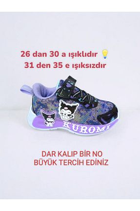 کفش اسنیکر بنفش بچه گانه چسبی pediashoes - کد 920806285