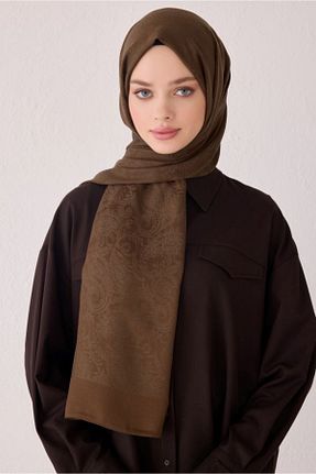 شال قهوه ای زنانه ویسکون Belli - کد 932291243