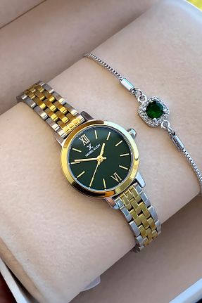 ساعت مچی طلائی زنانه 31-35 میلی متر Daniel Klein - کد 72436963