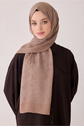 شال قهوه ای زنانه ویسکون Belli - کد 932291302