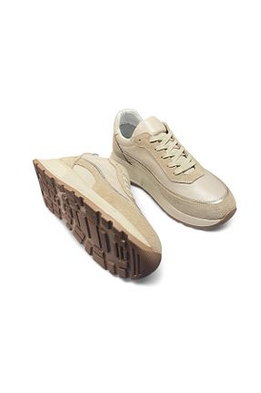 کفش اسنیکر رنگی زنانه چرم اصل Vrs Shoes - کد 922236062