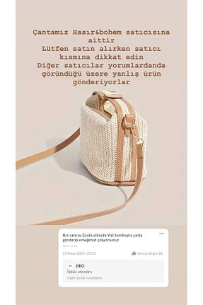 کیف دستی خاکی زنانه ابعاد کوچک YAĞIZSEVİM - کد 752763335