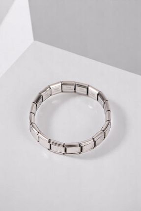 دستبند استیل (فولاد) طوسی زنانه استیل (فولاد) Kai Baby - کد 928351050