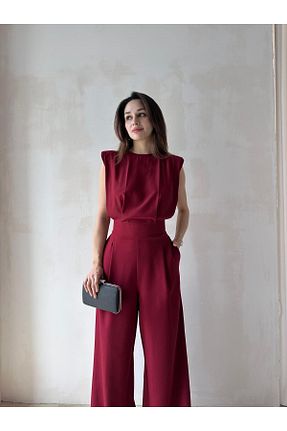 سرهمی زرشکی زنانه رگولار Mooi Butik - کد 932425898
