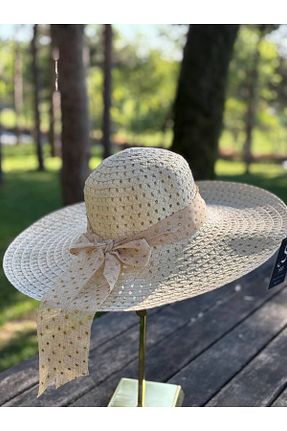 کلاه نباتی زنانه حصیر MODA - کد 932476834