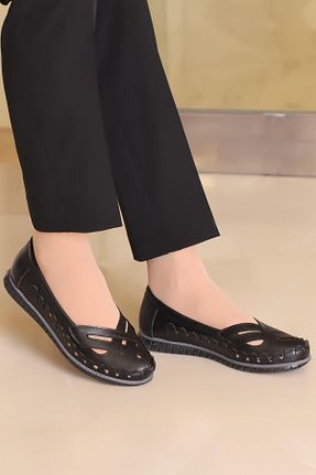 کفش کژوال مشکی زنانه چرم مصنوعی KAPTAN JUNIOR - کد 932493926