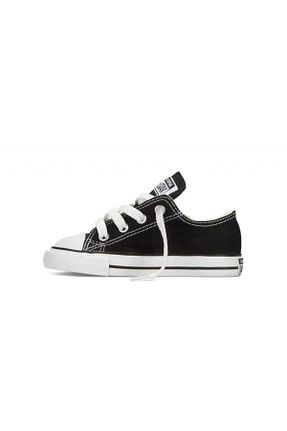 کفش اسنیکر مشکی بچه گانه بند دار Converse - کد 9155091