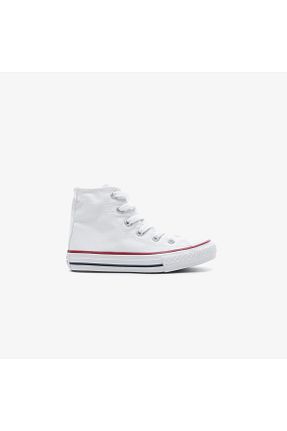 کفش اسنیکر سفید بچه گانه بند دار Converse - کد 6429353