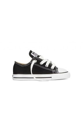 کفش اسنیکر مشکی بچه گانه بند دار Converse - کد 9155091