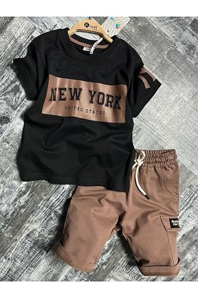 ست بالاتنه و پائین تنه رنگی بچه گانه بافتنی öykümgaleria - کد 933091590