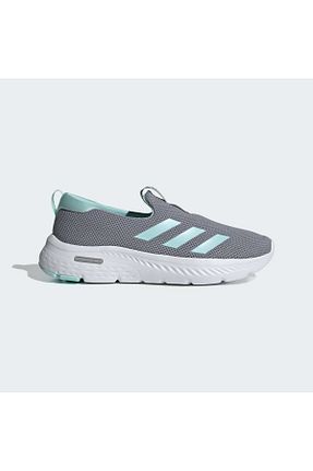 کفش اسنیکر طوسی زنانه بند دار adidas - کد 828498114
