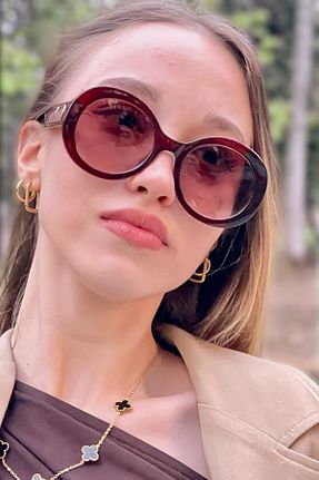 عینک آفتابی قهوه ای زنانه 54 TAKIPORT - کد 932527578