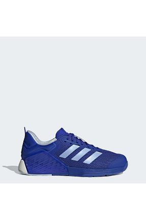کفش اسنیکر آبی زنانه بند دار adidas - کد 839634434