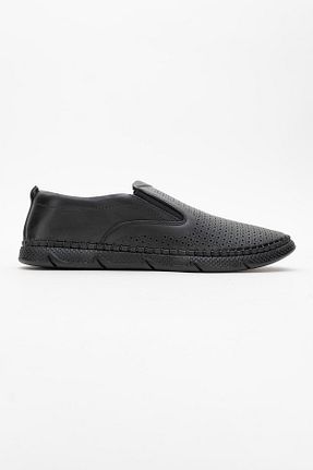 کفش کلاسیک مشکی مردانه چرم خالص maximoda - کد 932534344