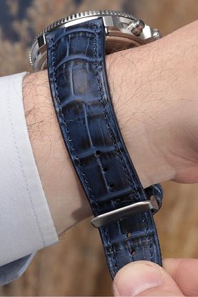 بند ساعت مچی سرمه ای Onywatch - کد 665835685