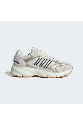 کفش اسنیکر سفید زنانه بند دار adidas - کد 827647043
